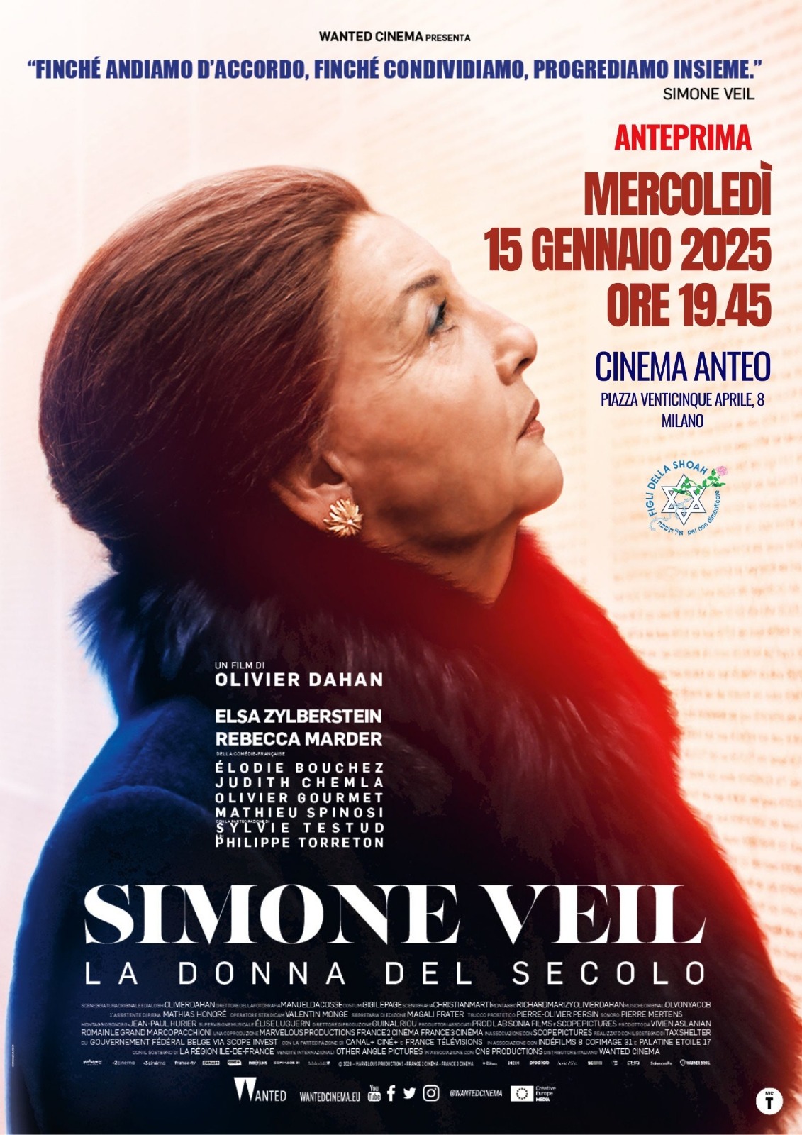 Anteprima Film: "SIMONE VEIL, la donna del secolo"